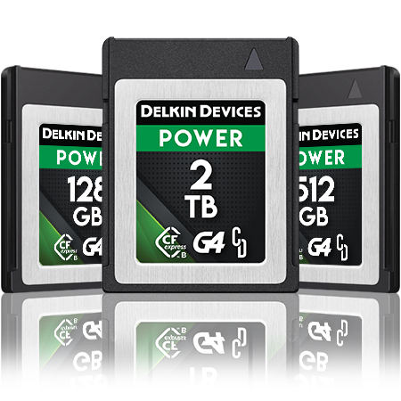 Delkin POWER CFexpress™ Type B G4 Memory Cards - Delkin Devices